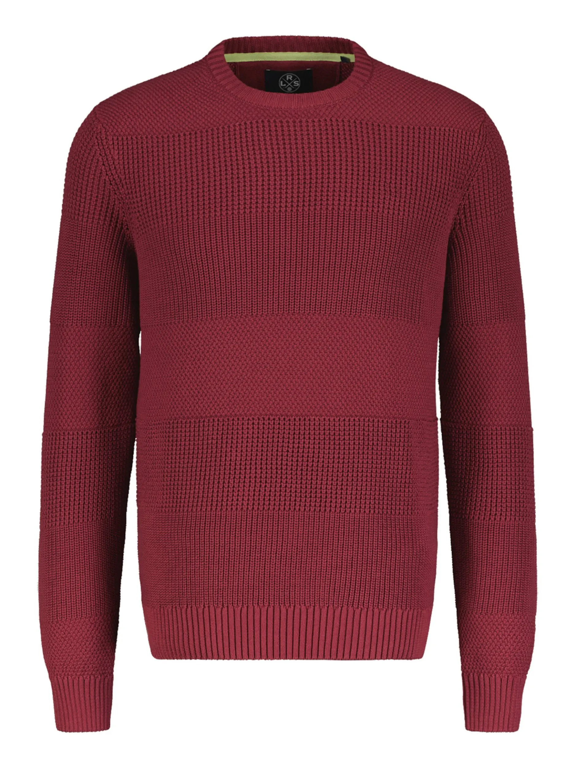 LERROS Herren Strickpullover in rot