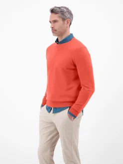 LERROS Herren Strickpullover in rot