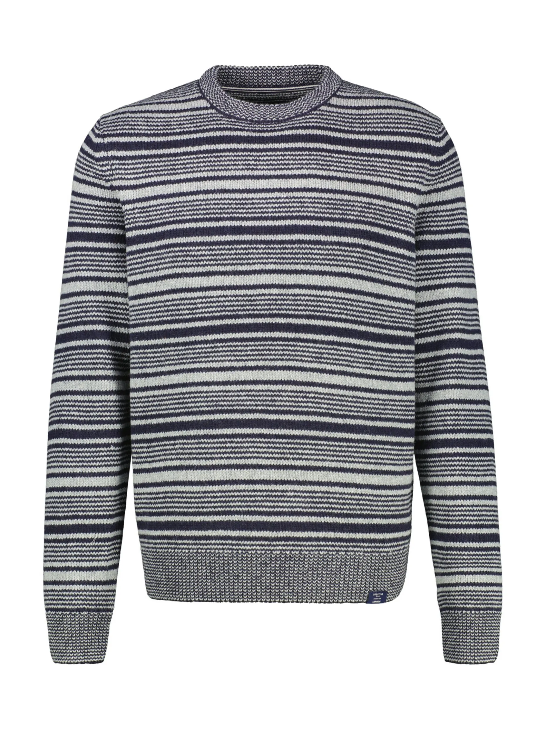 LERROS Herren Strickpullover in blau