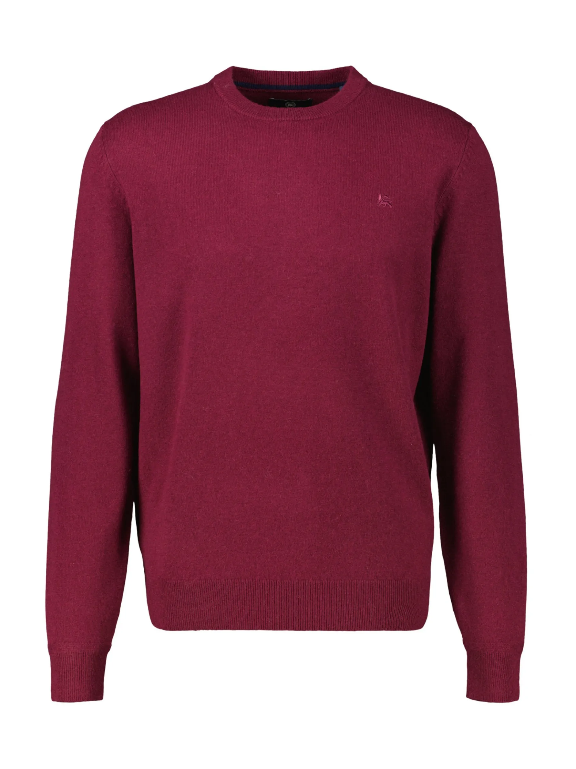 LERROS Herren Strickpullover in rot