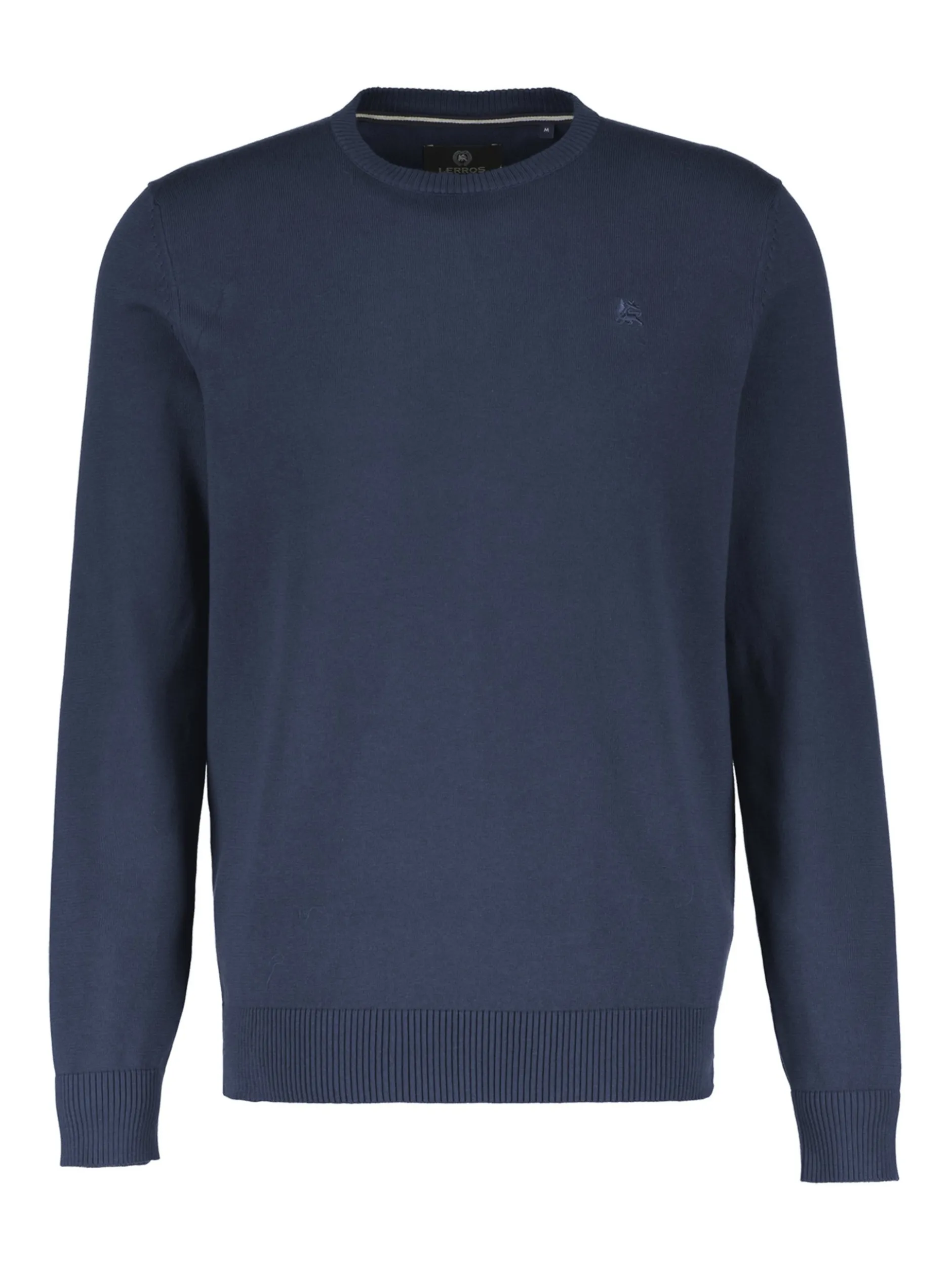 LERROS Herren Strickpullover in blau