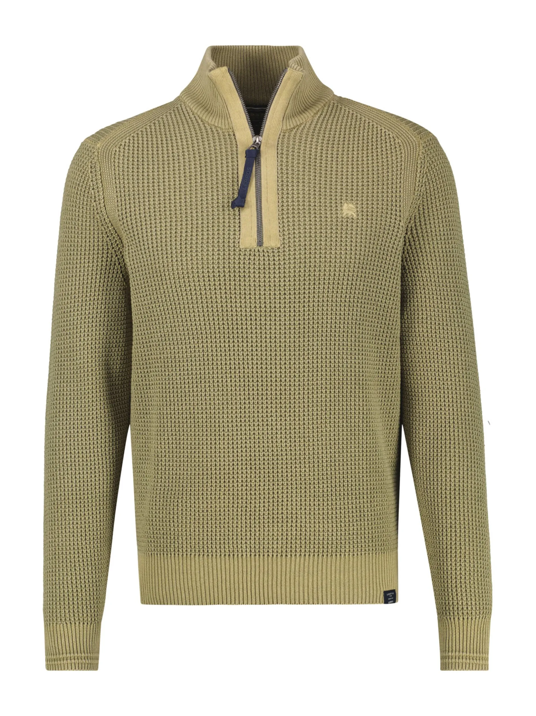 LERROS Herren Strickpullover in grün