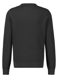 LERROS Herren Strickpullover in schwarz