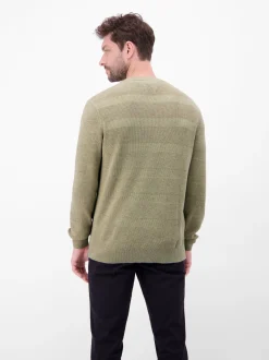 LERROS Herren Strickpullover in beige