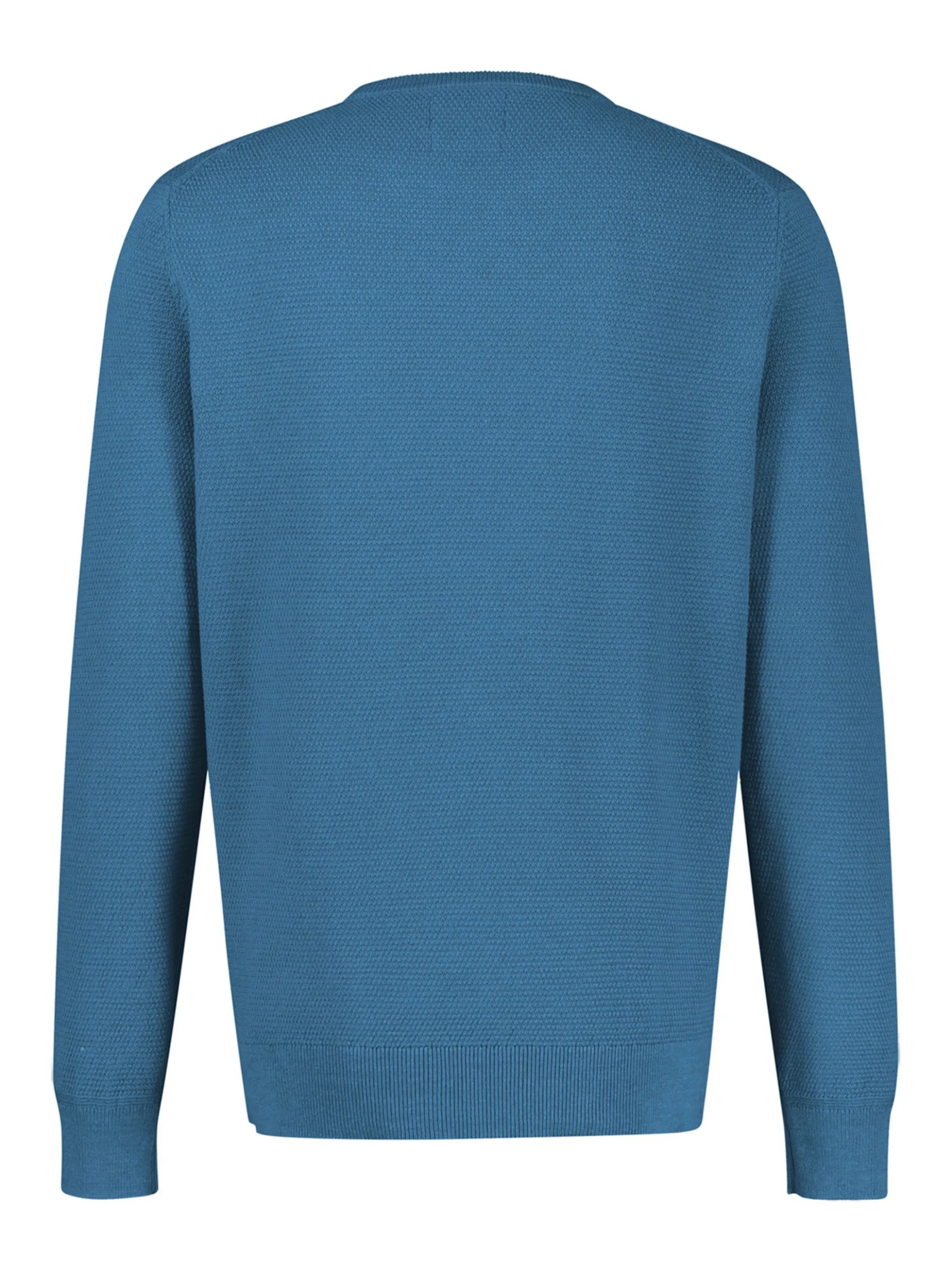LERROS Herren Strickpullover in blau