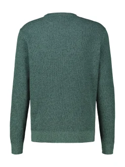 LERROS Herren Strickpullover in blau