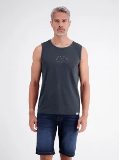 LERROS Herren Tanktop in blau