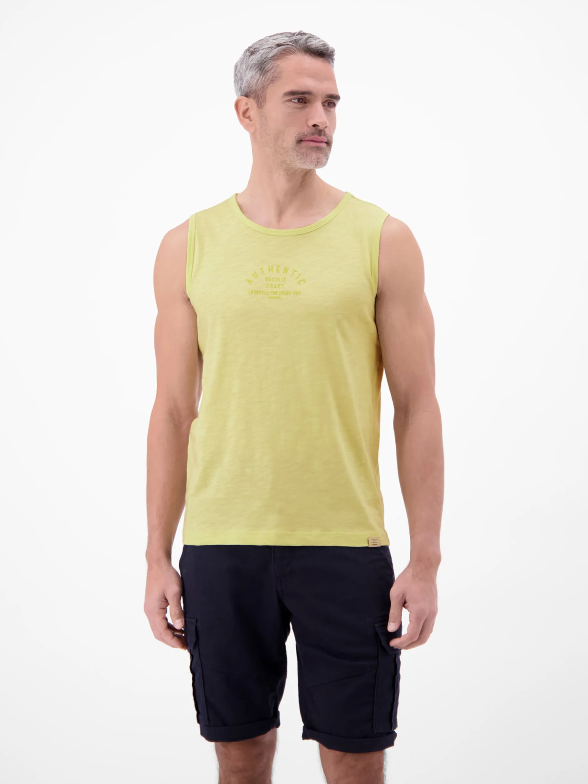 LERROS Herren Tanktop in gelb