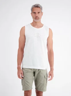 LERROS Herren Tanktop in weiß