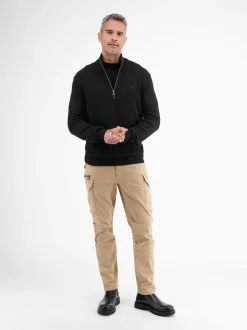 LERROS Herren Troyer in schwarz