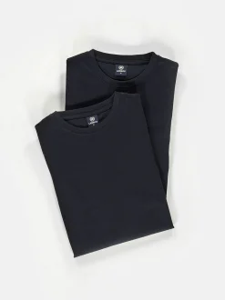 LERROS Herren T-Shirt Doppelpack in blau