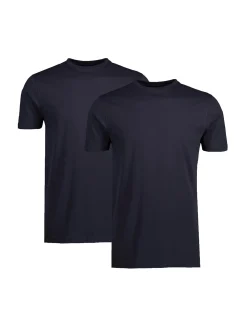 LERROS Herren T-Shirt Doppelpack in blau
