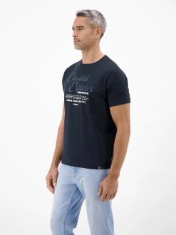 LERROS Herren T-Shirt in blau