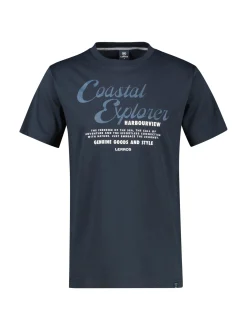 LERROS Herren T-Shirt in blau