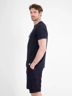 LERROS Herren T-Shirt in blau