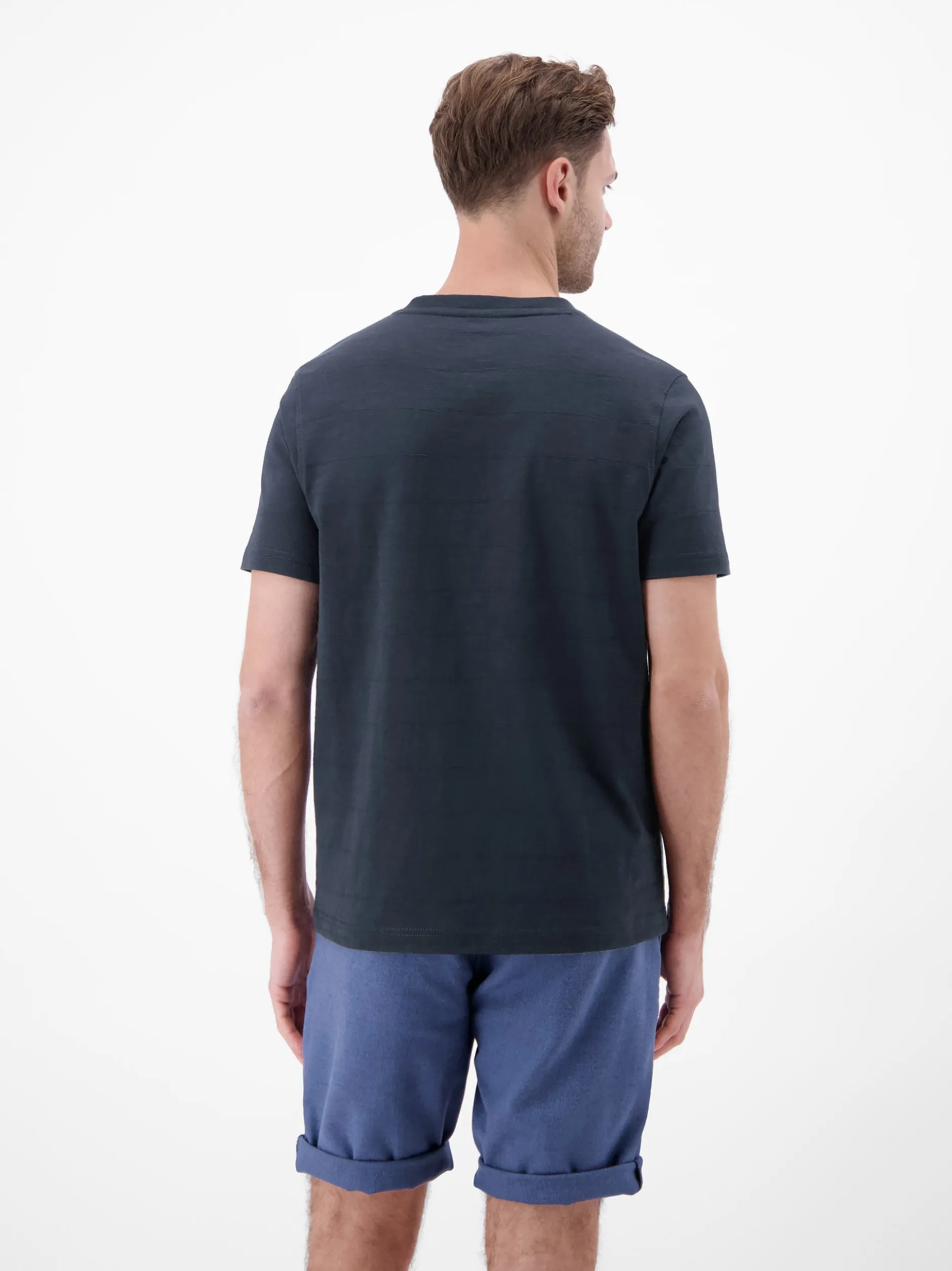 LERROS Herren T-Shirt in blau