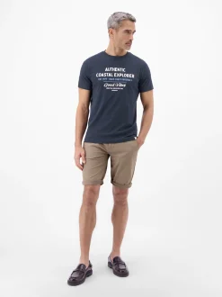 LERROS Herren T-Shirt in blau