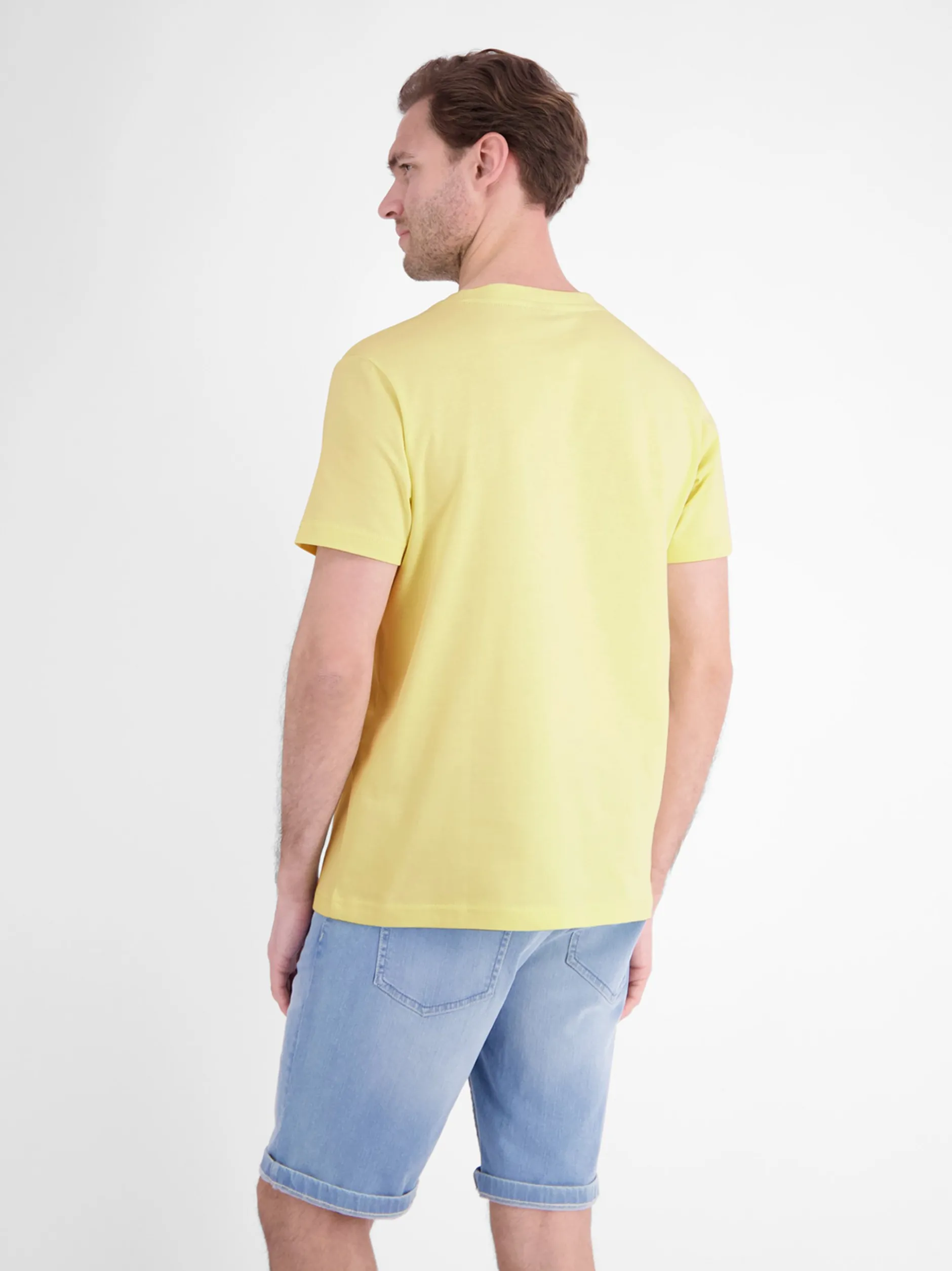 LERROS Herren T-Shirt in gelb