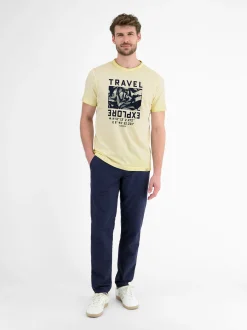 LERROS Herren T-Shirt in gelb