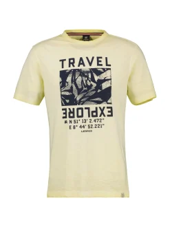 LERROS Herren T-Shirt in gelb