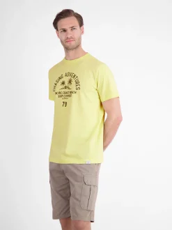 LERROS Herren T-Shirt in gelb