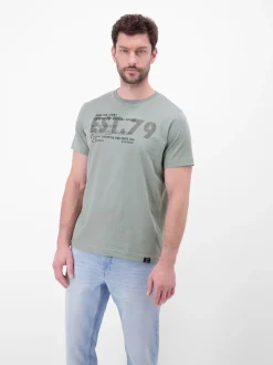 LERROS Herren T-Shirt in grau