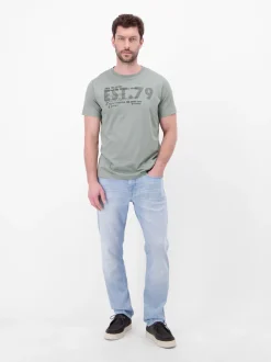 LERROS Herren T-Shirt in grau