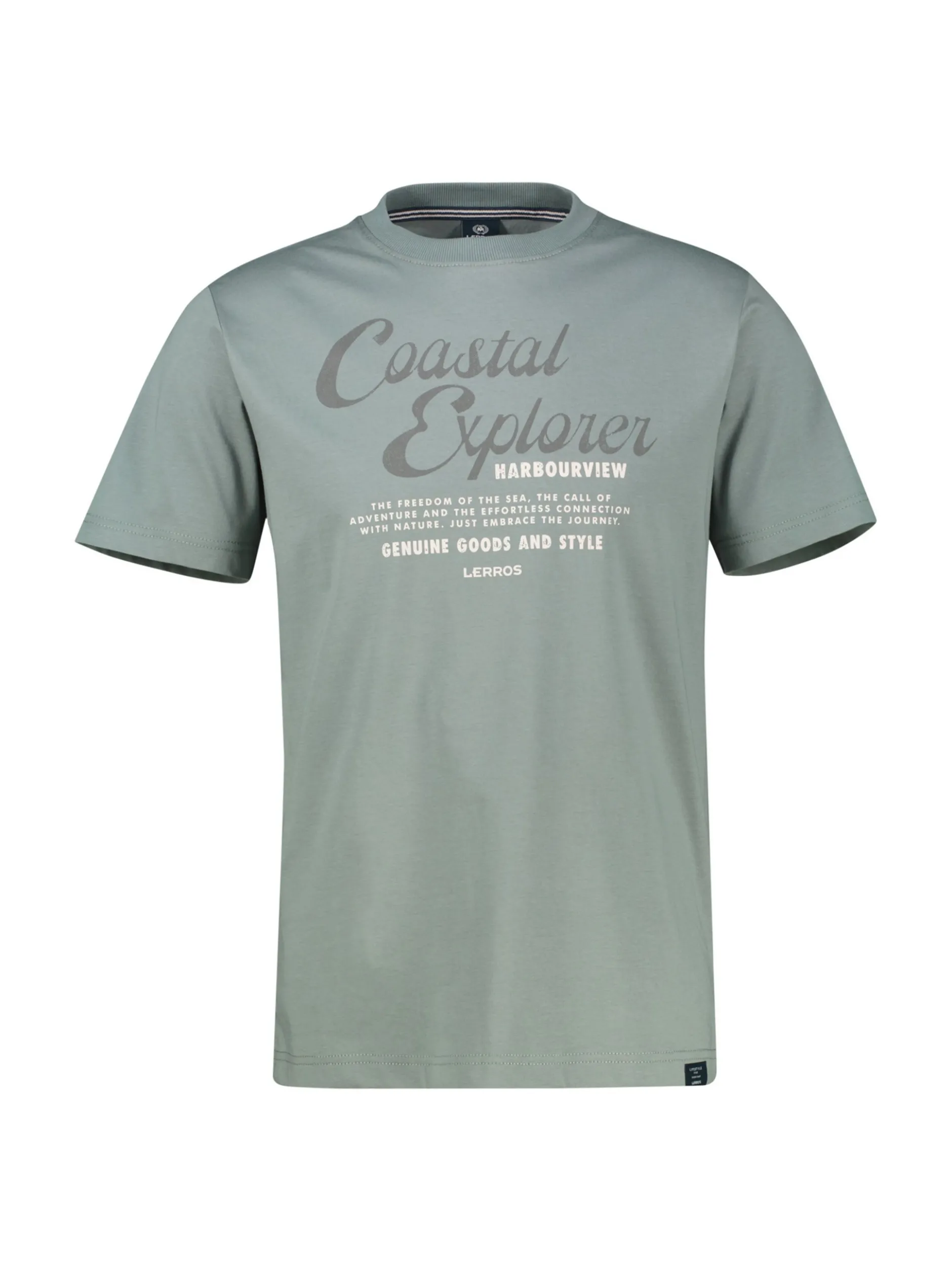 LERROS Herren T-Shirt in grau