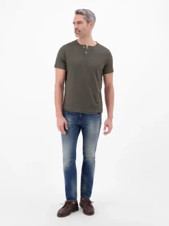 LERROS Herren T-Shirt in grau