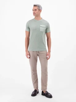 LERROS Herren T-Shirt in hellgrau