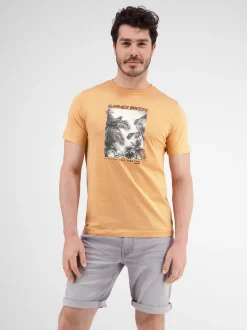 LERROS Herren T-Shirt in rosa