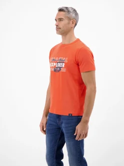 LERROS Herren T-Shirt in rot