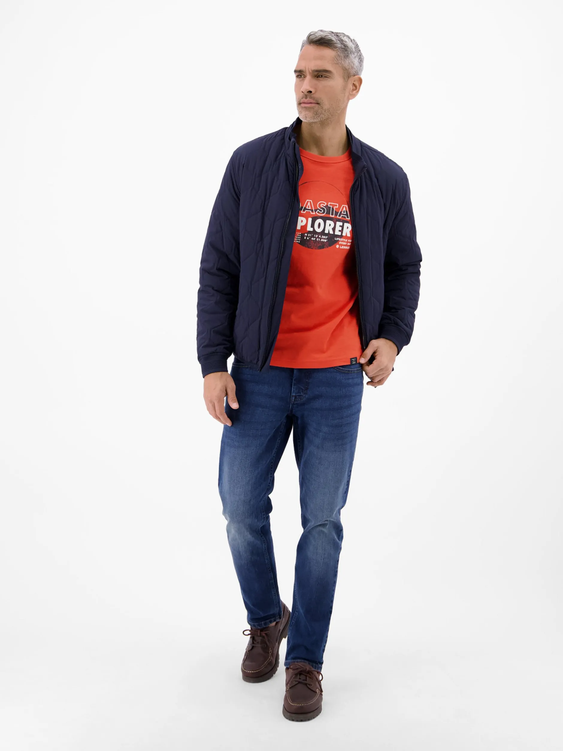 LERROS Herren T-Shirt in rot