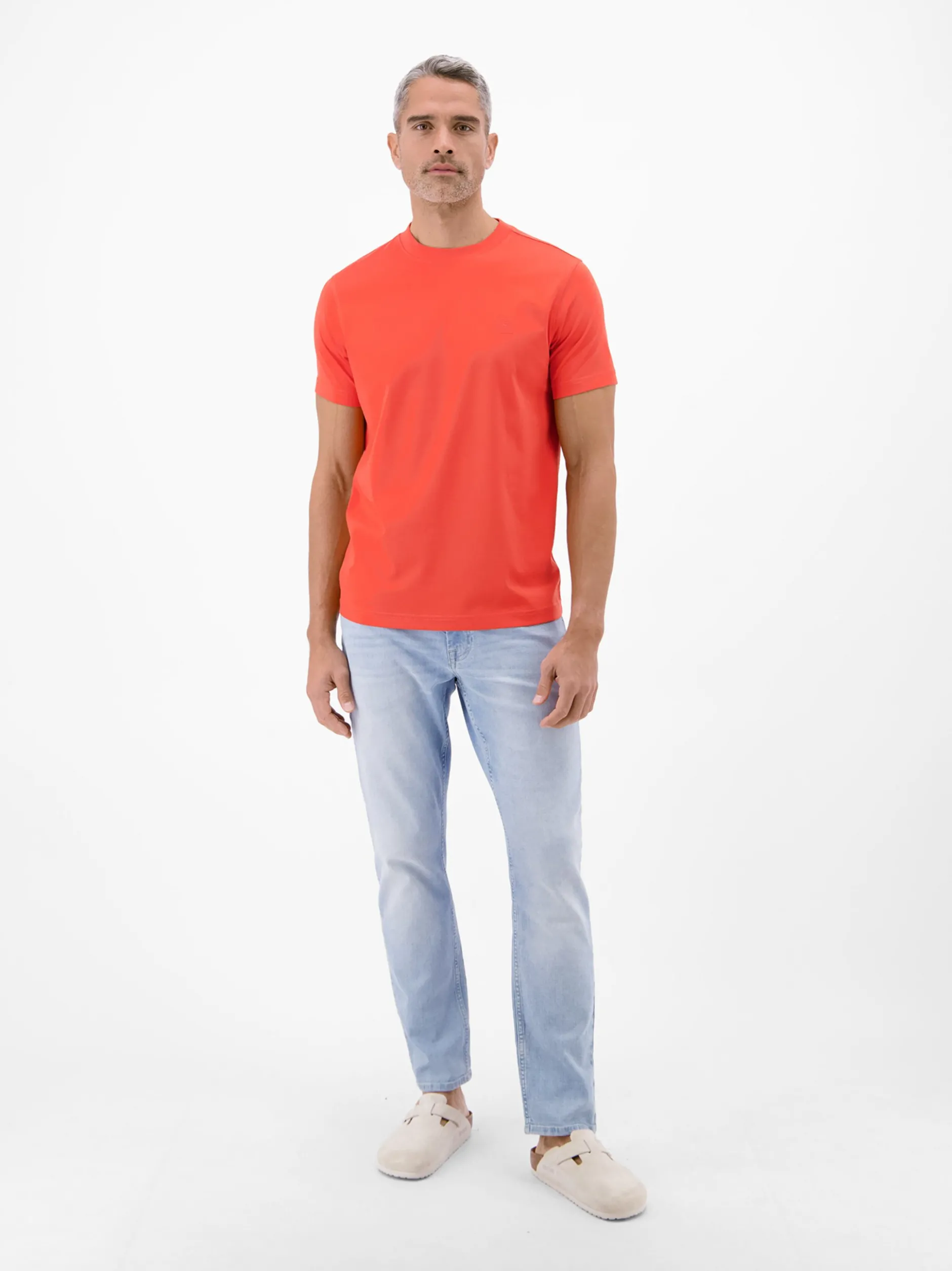 LERROS Herren T-Shirt in rot