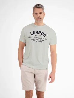 LERROS Herren T-Shirt in weiß