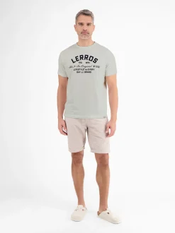 LERROS Herren T-Shirt in weiß