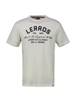 LERROS Herren T-Shirt in weiß