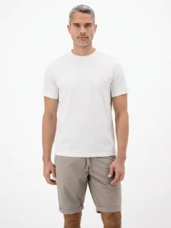 LERROS Herren T-Shirt in weiß