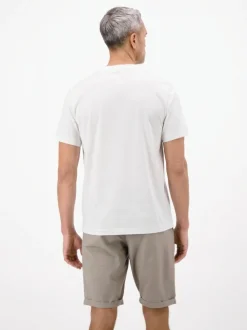 LERROS Herren T-Shirt in weiß