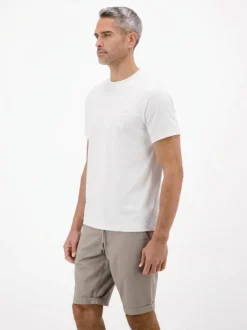 LERROS Herren T-Shirt in weiß