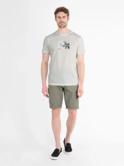LERROS Herren T-Shirt in weiß