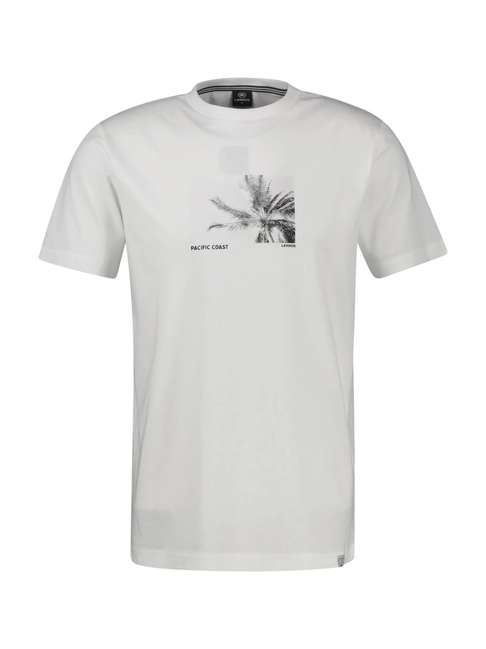LERROS Herren T-Shirt in weiß