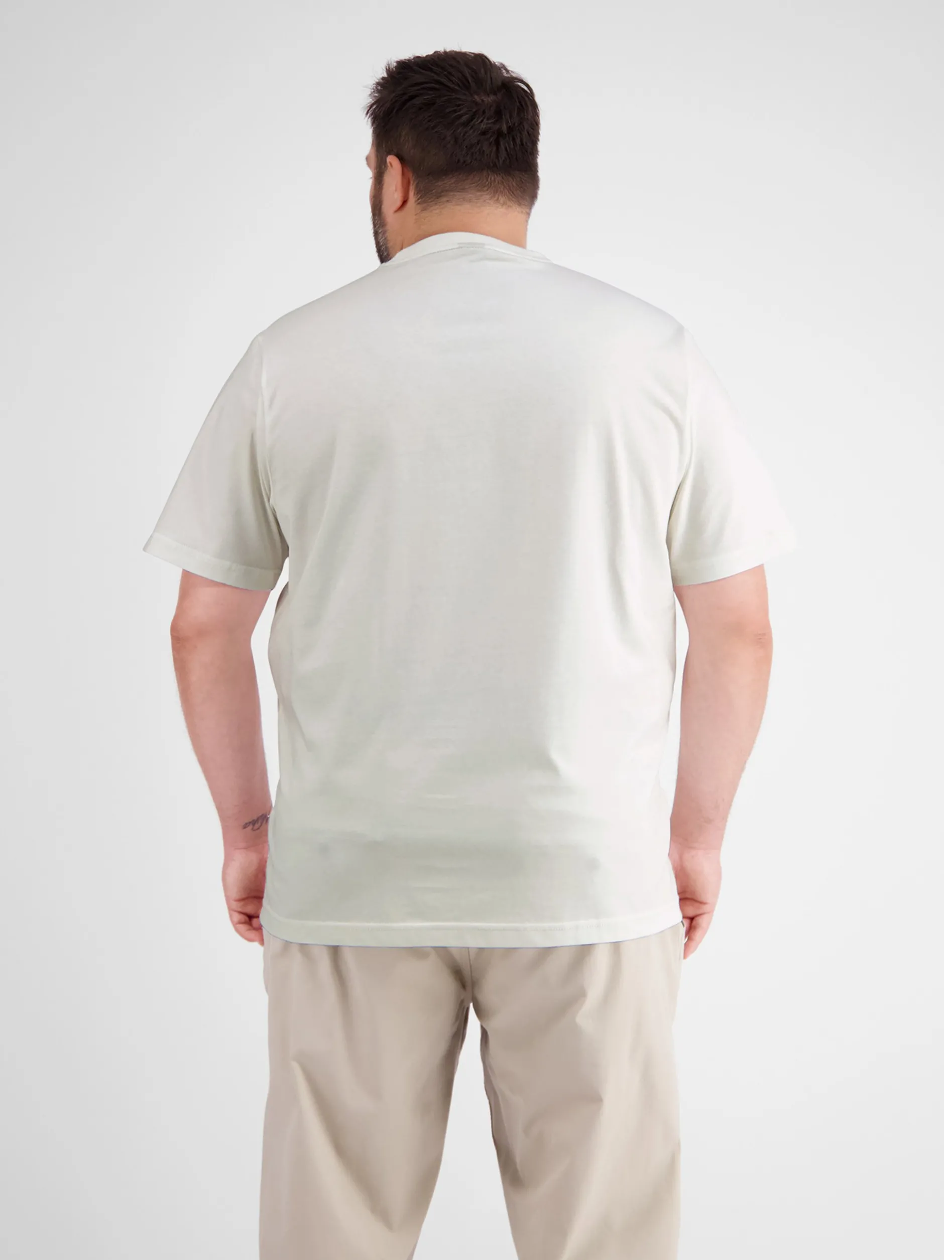 LERROS Herren T-Shirt in weiß