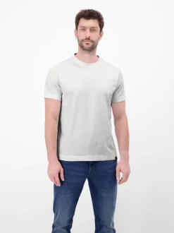 LERROS Herren T-Shirt in weiß