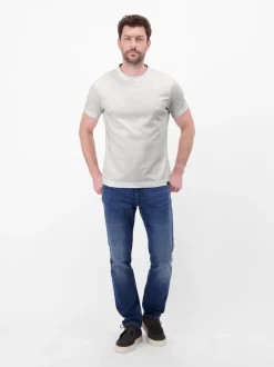 LERROS Herren T-Shirt in weiß