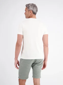 LERROS Herren T-Shirt in weiß