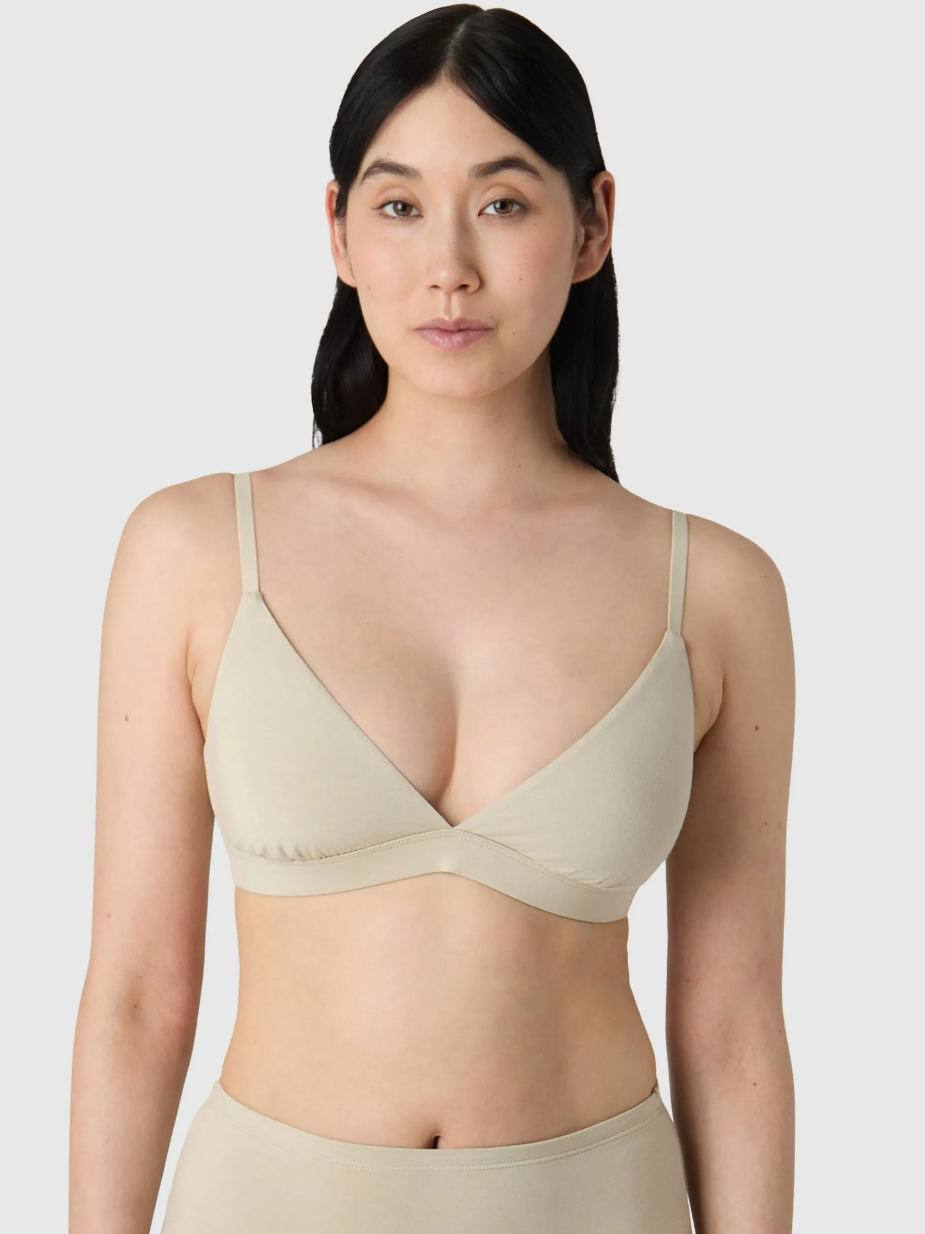 Les Lunes Damen Bralette in grau