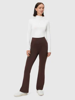 Les Lunes Damen Hose in braun