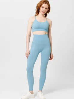 Les Lunes Damen Leggings in hellblau