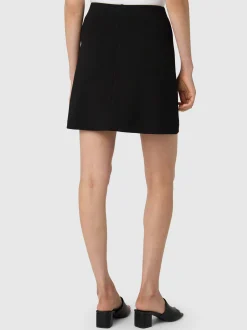 Les Lunes Damen Minirock in schwarz